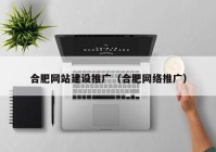 合肥网站建设推广（合肥网络推广）